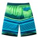 APTRO Men's Summer Beach Short Gradient Swim Trunk